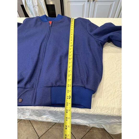 On Stage VTG DESIGN TV PROMO  CHEERS‎ Varsity Jacket XL Made In Cal. - Picture 11 of 12